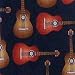 Classical Acoustic Folk Guitar Neck Tie Necktie