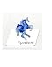 SKY The Unicorn With Wings - Tynies Miniature Glass Figurine_s-1