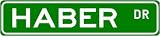 31vsgB56kaL. SL160  HABER Street Name Sign ~ Family Lastname Sign ~ Gameroom, Basement, Garage Sign