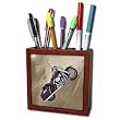Tile Pen Holder Picturing Picturing Harley-Davidson Motorcycle