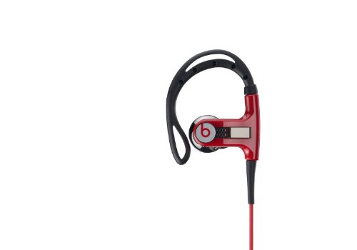 Beats powerbeats wired in-ear headphone - red (certifie…