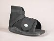 `Slimline Cast Boot Black Square-Toe Adult Small