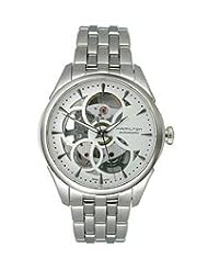 Hamilton Jazzmaster Viewmatic Automatic Skeleton Dial Stainless Steel Ladies Watch H32405111