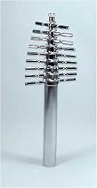 Cork borer set, Nickel Plated Steel, 10 pcs. set #1(4mm) to #10(17mm)