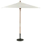 Oxford Garden Sunbrella 6-Foot Square Market Umbrella - Natural