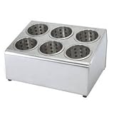 COMMERCIAL 6 HOLE STAINLESS STEEL CYLINDER FLATWARE... 31vszMrOr7L. SL160 COMMERCIAL 6 HOLE STAINLESS STEEL CYLINDER FLATWARE...