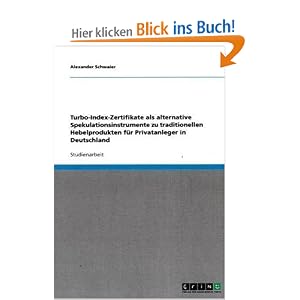 Turbo-Index-Zertifikate als alternative Spekulationsinstrumente zu traditionellen Hebelprodukten für Privatanleger in Deutschland