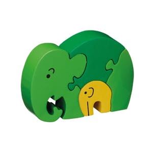 Mother & Baby Elephant Jigsaw