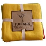 FLOURSACK Teatowel Set - Lemon / Chartreuse / Lollipop