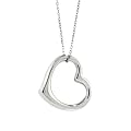 Karat Platinum Floating Heart Pendant