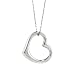 Karat Platinum Floating Heart Pendant