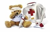Steiff Teddy Bear Get Well Soon Suitcase Bear