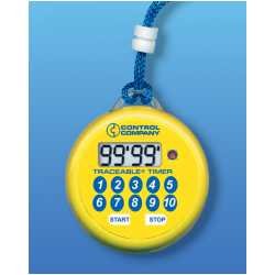 Water Resistant Portable Flashing Timer With Keypad by ila