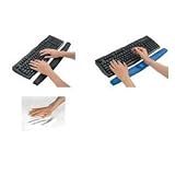 Fellowes Memory Foam Wrist Rest- Black (9178201)