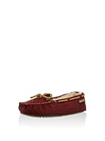 Minnetonka Zapatillas de estar por casa (Rojo)