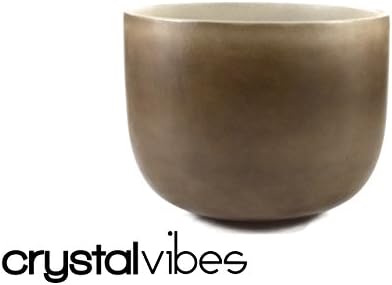 New Perfect Pitch 8" C Root Chakra Smokey Quartz Fusion Crystal Singing Bowl#ca008cp5 11000306