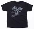 Shoei Dragon Shirt Sleeve T-Shirt Black XXL