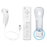 REMOTE CONTROLLER AND NUNCHUCK + MOTION PLUS FOR WII Video Games
