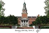 University of North Texas Lithograph 14x10 Unframed Lithograph
