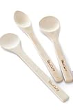 The Pampered Chef Bamboo Spoon Set of 3