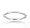 14k White Gold Elegant Style Modern Stackable Ring