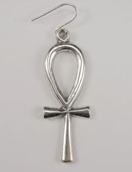 Sterling Silver Anhk Earring A SINGLE EARRING! Why buy a pair when one will do?