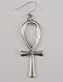 Sterling Silver Anhk Earring A SINGLE EARRING! Why buy a pair when one will do?