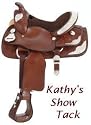 Saddle Youth Western Show Saddle
