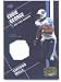 2003 Leaf Certified Materials Certified Skills #CS29 Eddie George - Tennessee Titans (Piece of Authentic Game Worn Jersey - Serial #d to 100)(Football Cards)