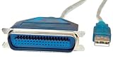 Roline Value USB to Parallel IEEE1284 Centronics Convertor - allows you to connect a parallel printer to a USB Port.