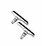 Inline V-Brake Pads w/ Aluminum Holder 72mm Post