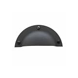 Baldwin 4462.102.BIN Plain Cup Cabinet Pull, Oil Rubbed Bronze