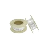 Sterling Silver 1 oz Spool .025 1/2 Hard (2# Hard) Half Round Wire, 22 Gauge