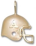 Alabama Crimson Tide Solid 10K Gold ''A'' Helmet Pendant