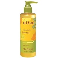 Alba Botanica Coconut Milk Facial Wash 8 oz wash