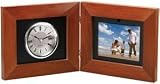 Coby DP-5588 5.6-Inch Clock and Digital Photo Frame with MP3 Player (Maple)