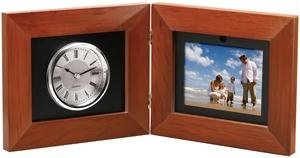 Coby DP-5588 5.6-Inch Clock and Digital Photo Frame with MP3 Player (Maple)