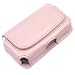 Universal Horizontal Pink Eva Pouch Leather Case with Clip of Lg Lg Vx8300, Vx5300, Vx3400, Vx8500 Chocolate, Vx8550, Vx8600, Ax8600, Lx550 Fusic, Lx570 Muziq, Cu400, Cu405, Cu500, Cu575, Cu720, Motorola Razr V3, V3c, V3m, V3i, Samsung A900, T809, D807, A990, T629, U740, Sanyo 6600 Katana