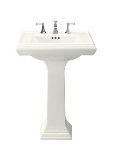 Kohler K-2258-8-0 Memoirs pedestal lavatory with 8