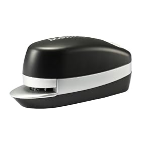 Stanley Bostitch Half Strip Portable Battery/Electric Stapler with Extra Wide Paper Guide, 18 Sheet Capacity (MINISUITE-BLK)