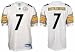 Reebok Pittsburgh Steelers Ben Roethlisberger Authentic White Jersey-Size: Size 54