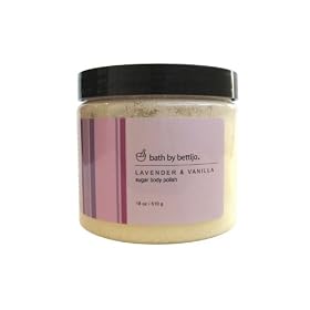 Bath By Bettijo Sugar Body Polish, Lavender & Vanilla, 18 Ounce