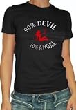 Best Price 90% Devil 10% Angel Girls T-Shirt