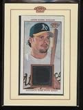 Jason Giambi 2002 Topps 206 Game Worn Jersey Card #TR-JGI Oakland Athletics