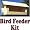 Wood Bird Feeder Kit With Nails