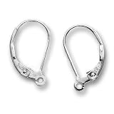 Sterling Silver Earrings Leverbacks Classic (10)