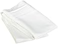 Egyptian Cotton 1500 Thread Count Oversized King Pillowcase Set Solid, White