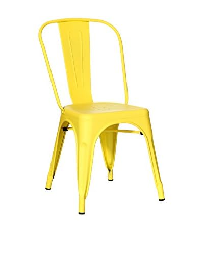 Retro Home Sedia Dallas Giallo