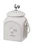 Oggi Ceramic Rooster Countertop Compost Keeper, Antique White