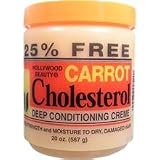 31vuCxM3AnL. SL160  HOLLYWOOD BEAUTY Carrot Cholesterol Deep Conditioning Crème 20oz/567g